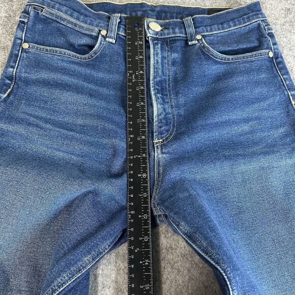 Rag & Bone Jeans Womens 30 Justine High-rise Cropped Flare-leg Jeans In Gem - Picture 5 of 10